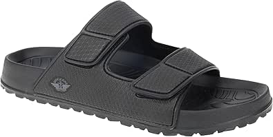 Dockers Men's Comfort Slide Double Band Adjustable EVA Slide Sandals