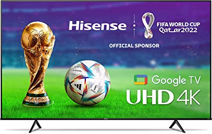 Hisense 4K UHD A7H Series 85-Inch Class Smart 4K Google TV with Voice Remote (85A7H, 2022 Model)