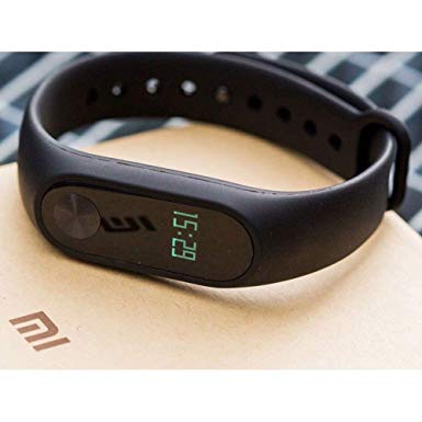 Xiaomi Band 2,Mi band 2 Smart Wristband With OLED Display Calculation Steps Heart Rate Waterproof Wireless Bluetooth 4.0 Wristband Monitor Fitness Tracker (black)