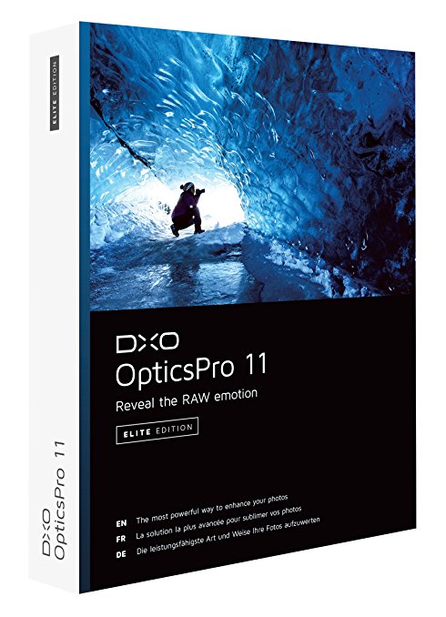 DxO Labs OpticsPro 11 Elite Edition Photo Enhancing Software, DVD