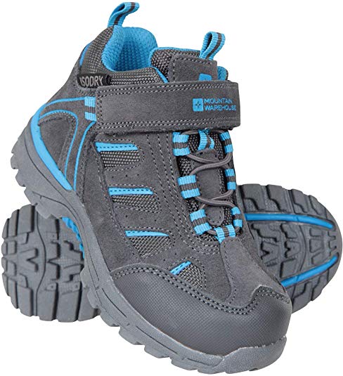 Mountain Warehouse Drift Junior Kids Hiking Boots - Waterproof Shoes
