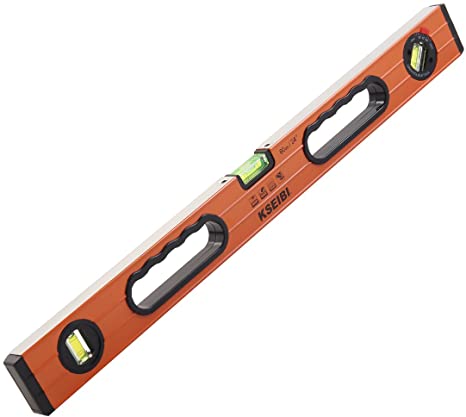 KSEIBI 301140 Measuring Spirit level (24Inch) With Two Handle Adjustable Vial