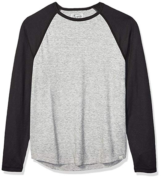 Lucky Brand Raglan Crew Neck Double Knit Shirt