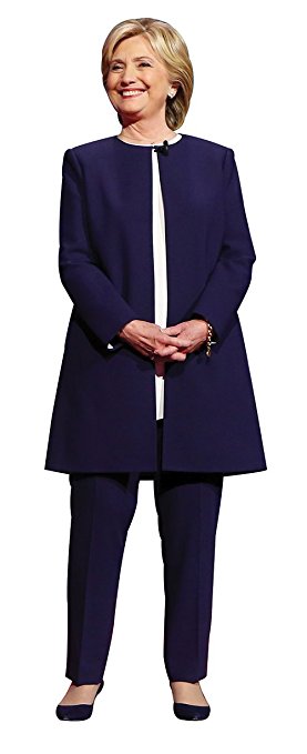 Hillary Clinton Life Size Stand Up Cutout