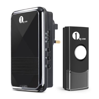 1byone QH-0335 Easy Chime Mains Plug-in Wireless Doorbell Door Chime Kit