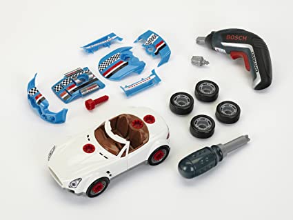 Theo Klein - Bosch Car Tuning Set Premium Toys For Kids Ages 3 Years & Up