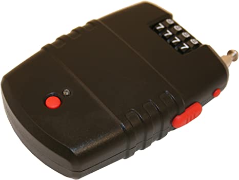 FJM Security SX-776 Cable Lock Alarm with Piercing 120 Decibel Siren