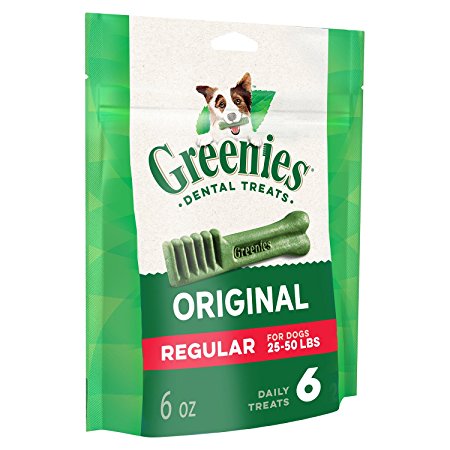 GREENIES Original Regular Size Dog Dental Chews Dog Treats