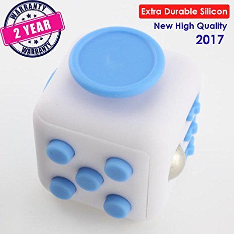 Anti Stress Cube Fidget Toys for Adults / Stress and Anxiety Relief Reducer Toys to Focus/ Attention Relieves Stress Toy for Gifts, ADHD, Kids, Children, Autism