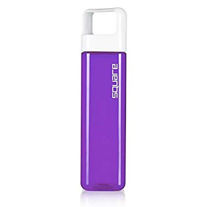 Clean Bottle The Square Leak Proof BPA-Free Tritan Plastic Sports Water Bottle