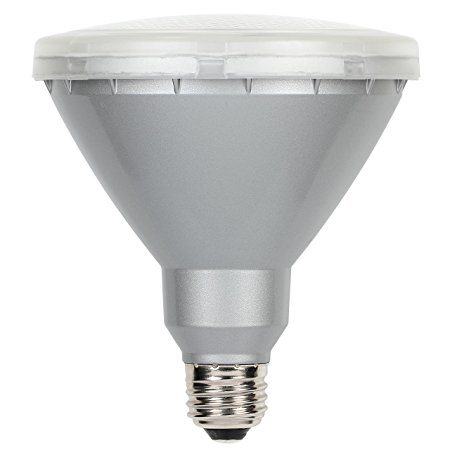 0311400 15-Watt (Replaces 90-Watt) PAR38 Bright White LED Flood Outdoor Wet Location Light Bulb with Medium Base, 2 Pack