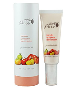 100% Pure Organic Tomato Facial Cream, 2 Ounce