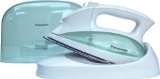 Panasonic NI-L70SR Cordless Iron Curved Stainless Steel Soleplate WhiteClear Green