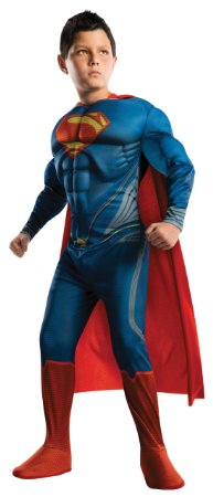 Man of Steel Deluxe Superman Children's Costume, Toddler