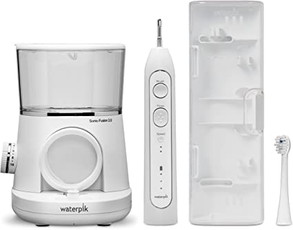 Waterpik Sonic-Fusion 2.0 Flossing Electric Toothbrush, White