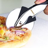 Codream Stainless Steel Pizza Cutter Wheel Strong Handle Never Breaks or Falls Apart