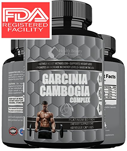 * MUSCLE PHASE EXTREME 95% HCA GARCINIA COMPLEX ** Most Potent Lab Tested Garcinia Cambogia Ever Made - 3rd Party Tested For Maximum Elite Results - Muscle Phase Platinum Range by HB&S Solutions