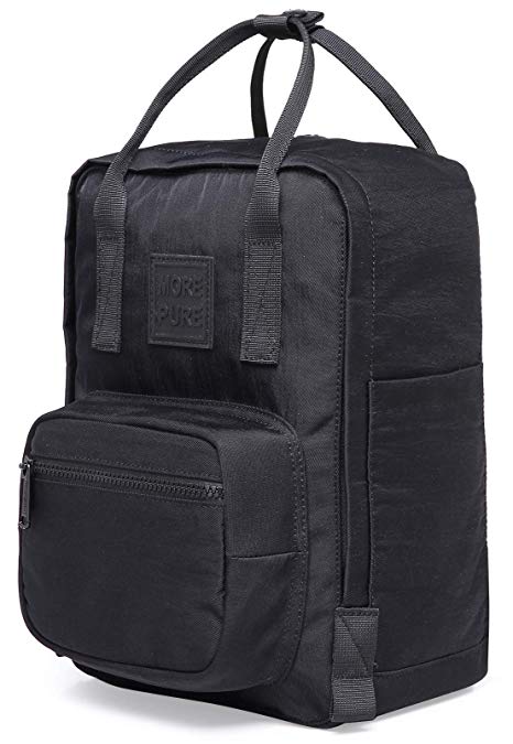MOREPURE 232s Small Backpack Purse, Fits 10-inch iPad, 11.8"x8.6"x5"