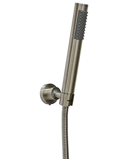TRYWELL Hand Shower with Long Hose and Adjustable Mount Bracket Holder, T304 Stainless Steel Shower Combo