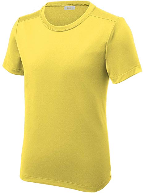 Opna Youth UPF 50  UV Sun Protection Long or Short Sleeve Boys Girls T-Shirt Athletic Outdoor