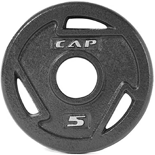 CAP Barbell 2-Inch Olympic Grip Plate (5 Lbs x 4)