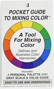 Color Wheel 1-Piece Pocket Guide to Mixing Colour