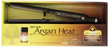 One 'n Only Argan Heat Ceramic Straightening Iron, 1 1/2 Inches