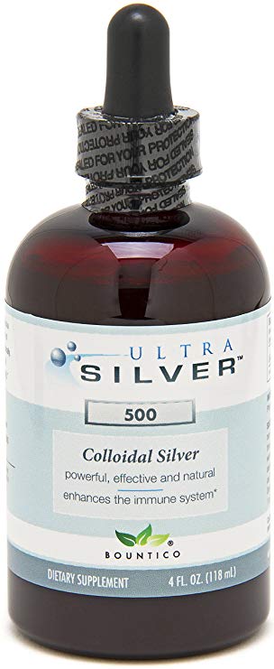 Ultra Silver Colloidal Silver 500 PPM - 4 oz