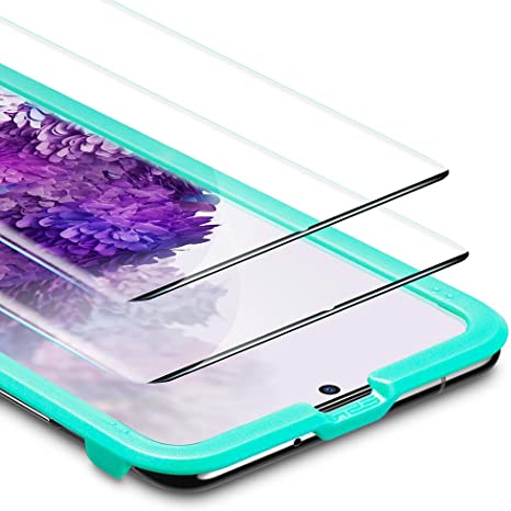 ESR Screen Protector for the Samsung Galaxy S20 Plus, Tempered-Glass Screen Protector [3D Curved Edges] [Full Screen Coverage] for the Galaxy S20 Plus (2020)