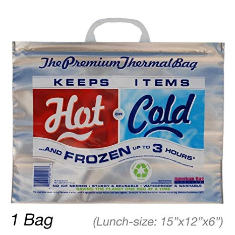 Insulated Bag | Thermal Bag | Hot Cold Bag (1 Lunch Bag)