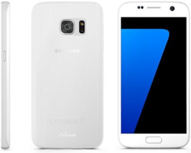 Galaxy S7 CaliCase Premium Ultra Thin Case (Clear White)
