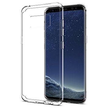 [2 Pack] Samsung Galaxy S8 Plus Case, [NOT for Samsung S8] SPARIN Anti-Scratches & Shock TPU Flexible Soft Bumper Protective Skin Case for Samsung Galaxy S8 Plus.