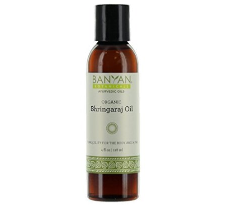 Banyan Botanicals Bhringaraj Oil - Certified Organic 4 oz - Tranquility for the Body and Mind