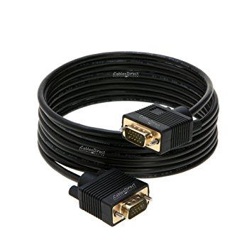 Premium SVGA (Super VGA) Monitor Cable, Male to Male, Top Quality, 3Ft - 100FT (SVGA, 30FT)