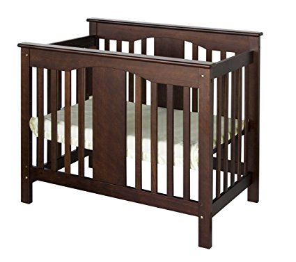 DaVinci Annabelle 2-in-1 Mini Crib and Twin Bed, Espresso