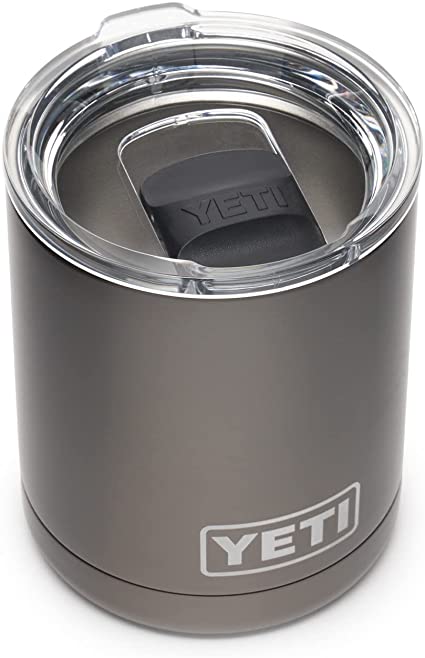 YETI Rambler 10 oz Lowball, Vacuum Insulated, Stainless Steel with MagSlider Lid