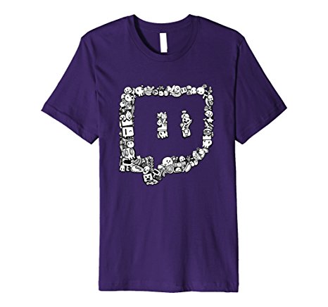 Mens "Inventory Full" Twitch Prime Exclusive Tee 2XL Purple