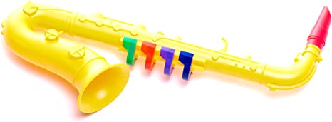 Antonelli Yellow Toy Saxophone for Kids