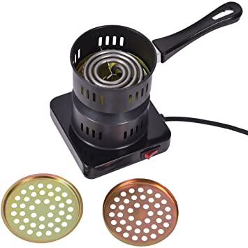 COSTWAY Electric Charcoal Starter Hookah Shisha Nargila Heater Stove Charcoal Burner