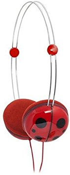 iFrogz Animatones Volume Limiting Headphones for Kids - Red