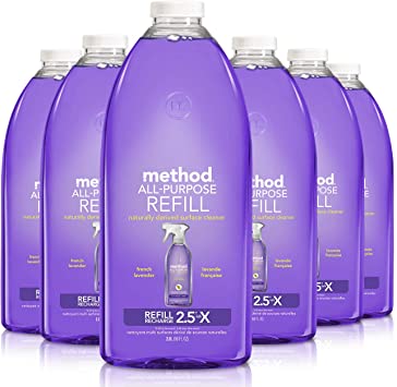 Method All-purpose Cleaner Refill, French Lavender, 68 Oz, 6 Count