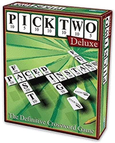 Crossword Puzzle Game - Pick Two Deluxe - The Ever Changing, Fast-Paced Word Game for the Whole Family