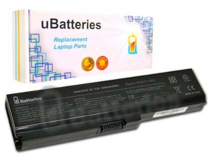 UBatteries Laptop Battery Toshiba Satellite L755D-S5363 L755-S5103 L755-S5107 L755-S5110 L755-S5112 - 6 Cell, 4400mAh