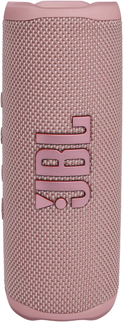 JBL Flip 6, Pink - Waterproof, Portable & Durable Bluetooth Speaker - Up to 12 Hours of Wireless Streaming - Includes Noise-Canceling Speakerphone, Voice Assistant & JBL Connect