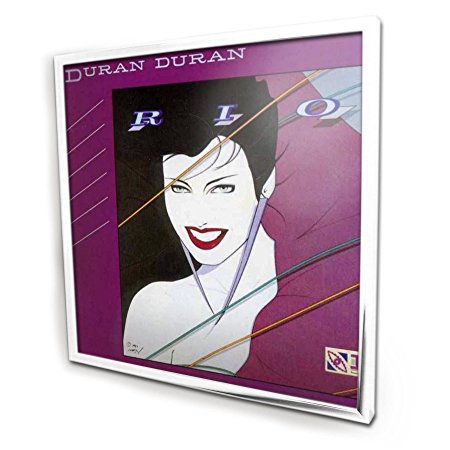 Retro Vinyl LP Record Album Square Frame 30 Centimeter 12 Inch Cover Sleeve Wall Art Display - White