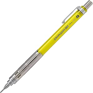 Pentel GraphGear 300 Mechanical Pencil 0.9mm Yellow Barrel