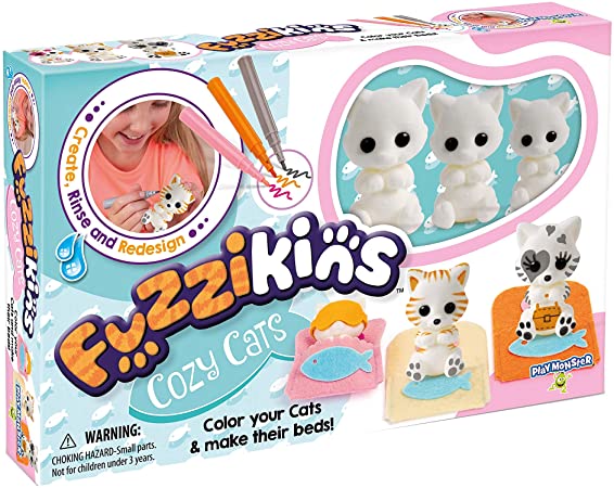 Fuzzikins Cozy Cats Craft Playset