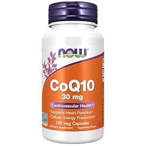 NOW Foods CoQ10 30mg, 120 Vcaps