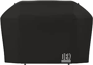 DEK® Ultimate Large Grill, Large, 64" x 24" x 45", Heavy-Duty 600D x 600D Black Polyester with PVC Coated Fabric