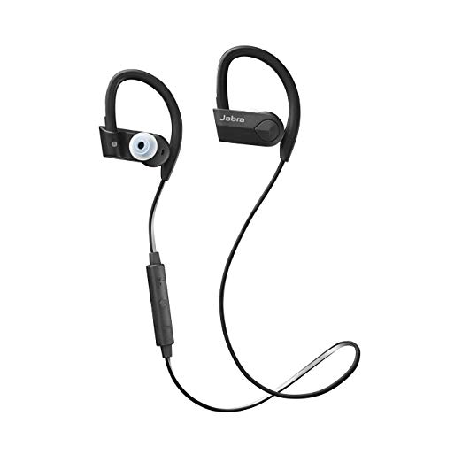 Jabra Sport Pace Black Wireless Headphones (Certified Refurbished)